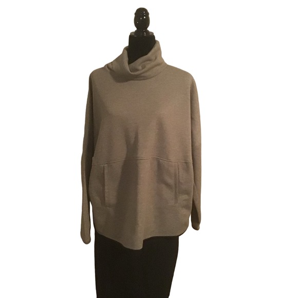 The North Face Cozy Slacker Poncho Pullover Large - Picture 1 of 11